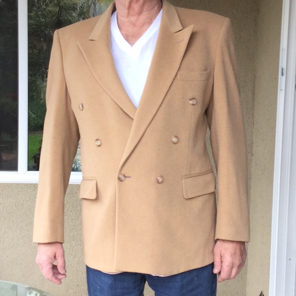 Vintage Roberto Vasalli Camel Hair Jacket
